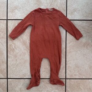 Fin& Vince Cozy Terracotta Kids Footie